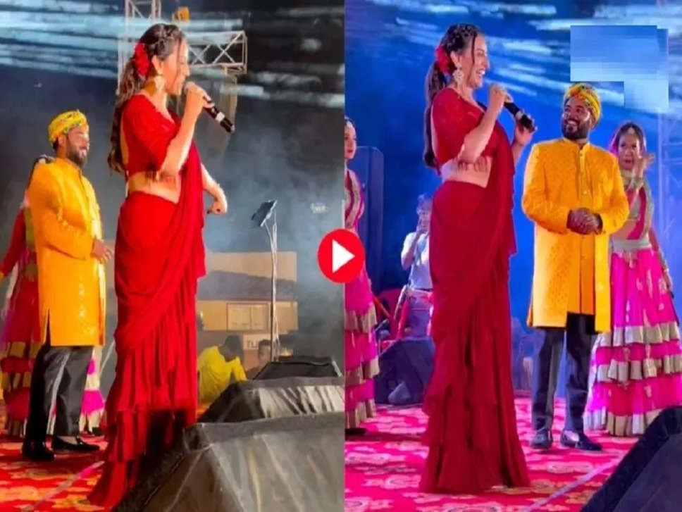 Akshara Singh Video: नवरात्रि के रंगों में सजी अक्षरा सिंह, फैंस के साथ खेला गरबा