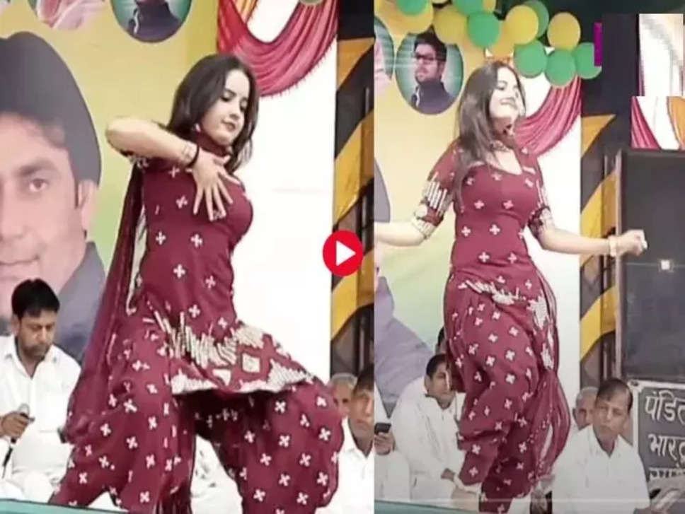 Sunita Baby Hot Video: Sunita Baby ने भरी सभा में उछाला अपना दुपट्टा, लोगों के अचानक छूटने लगे पसीने