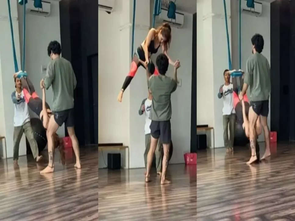 Viral Video: डांस प्रैक्टिस करते-करते बुरी तरह गिरीं Rubina Dilaik, ये वीडियो देख थम जाएंगी सांसे