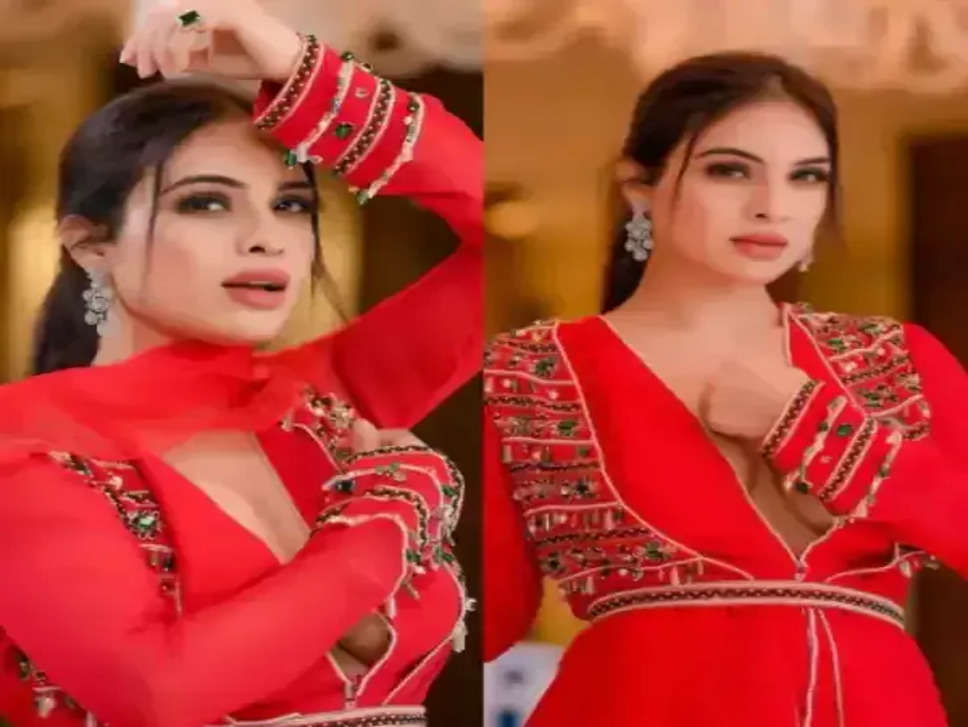Bhojpuri Actress Neha Malik ने इस ड्रेस में करवाया फोटोशूट, थम गई फैंस के दिलों की धड़कन