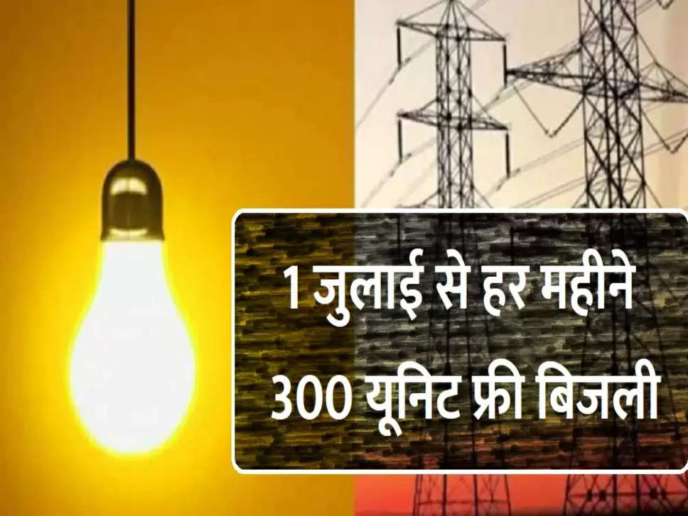 इस राज्य की सरकार का बजट में बड़ा ऐलान,&nbsp;1 जुलाई से हर महीने 3 सौ यूनिट फ्री बिजली