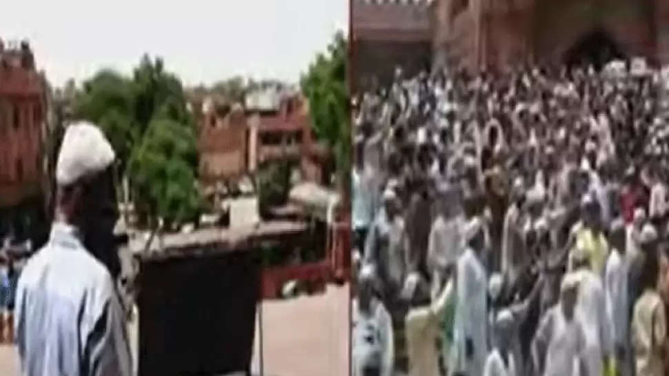 दिल्ली की जामा मस्जिद के बाहर प्रदर्शन, देवबंद में भी उठी नूपुर की गिरफ्तारी की मांग