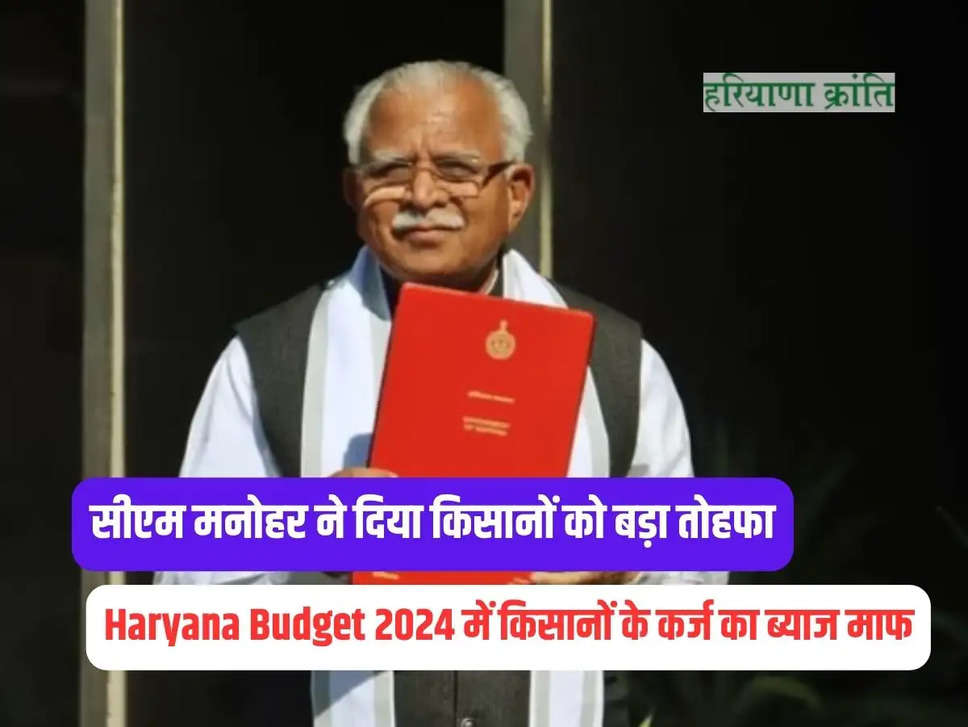 Haryana Budget Live Updates today