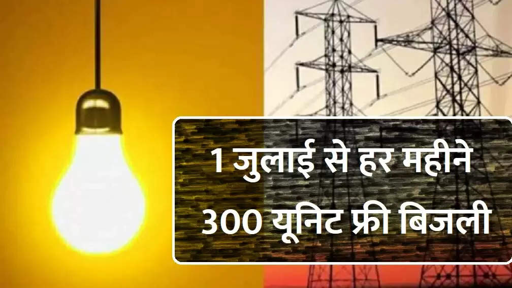 इस राज्य की सरकार का बजट में बड़ा ऐलान, 1 जुलाई से हर महीने 3 सौ यूनिट फ्री बिजली