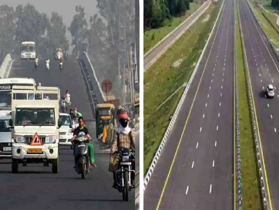 Delhi Chandigarh highway 