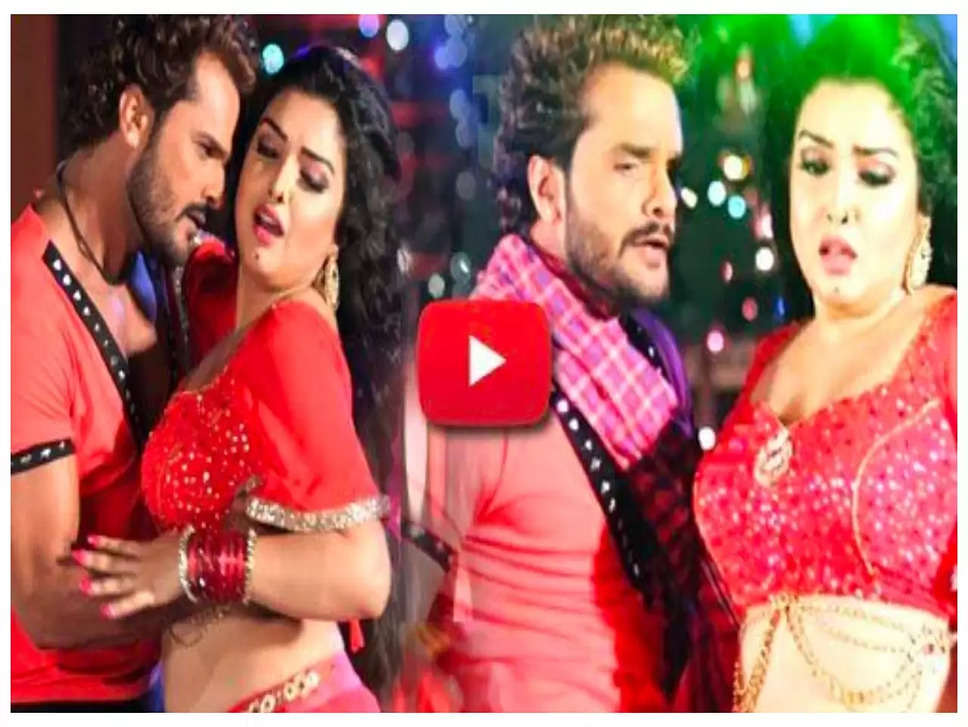 Amrapali Dubey Romance Video 