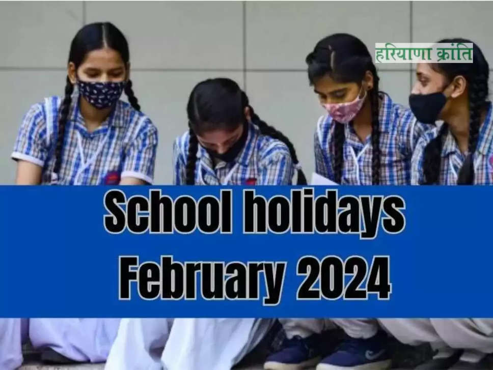 School holidays February 2024